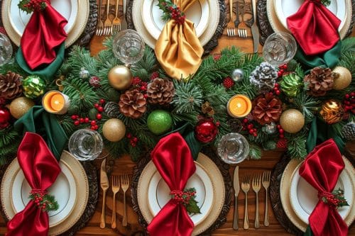 Pliage de serviette pour Noël : idées faciles pour votre table