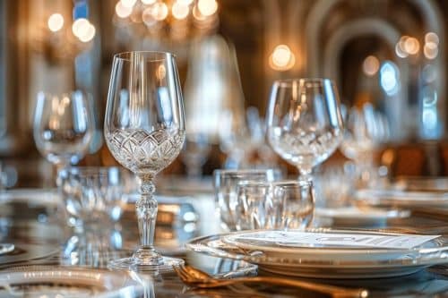 Guide ultime : Où placer les verres sur la table selon l'étiquette ?