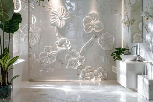 Choisir la meilleure paroi de douche avec motif pour votre salle de bain