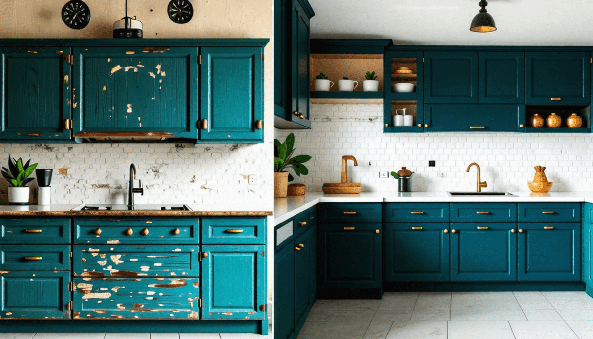 Métamorphose de Mobilier : Repeindre Sa Cuisine pour Époustoufler!