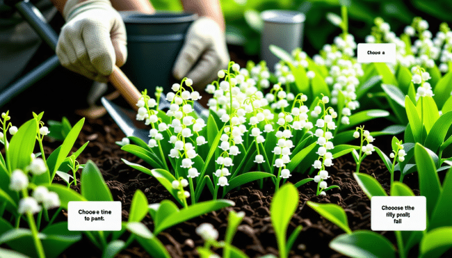 découvrez quand et comment planter le muguet avec notre guide étape par étape. apprenez les meilleures pratiques pour réussir cette floraison parfumée et embellir votre jardin au printemps.