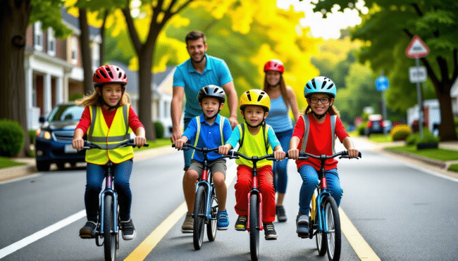 assurez la sécurité de vos enfants à vélo grâce à nos conseils essentiels. découvrez les meilleures pratiques et équipements pour prévenir les accidents et offrir aux parents la tranquillité d'esprit qu'ils méritent.