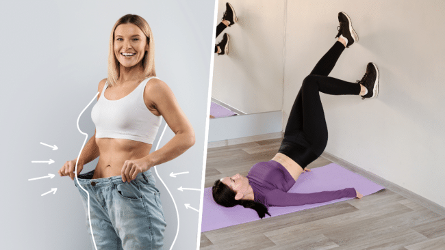 Cet exercice de pilates au mur est le plus puissant à faire au quotidien pour mincir