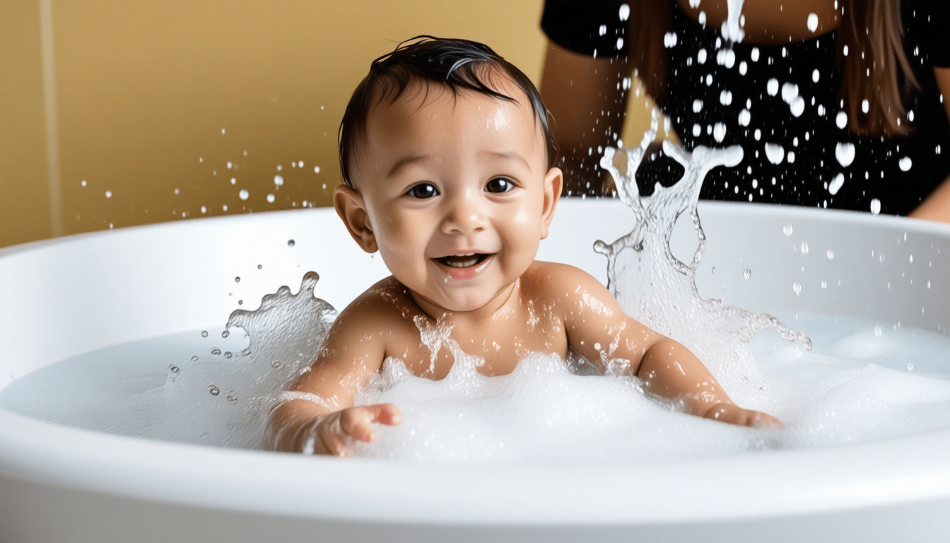 Comment initier bébé à l’eau : les étapes pour passer de barboter à ...