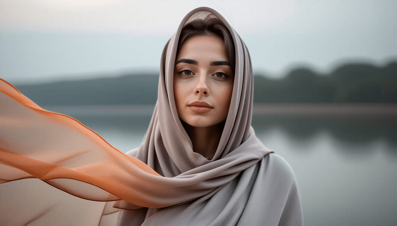 découvrez comment porter un foulard qui inspire sérénité et bien-être, et adoptez un style élégant tout en évoquant le calme absolu au quotidien.