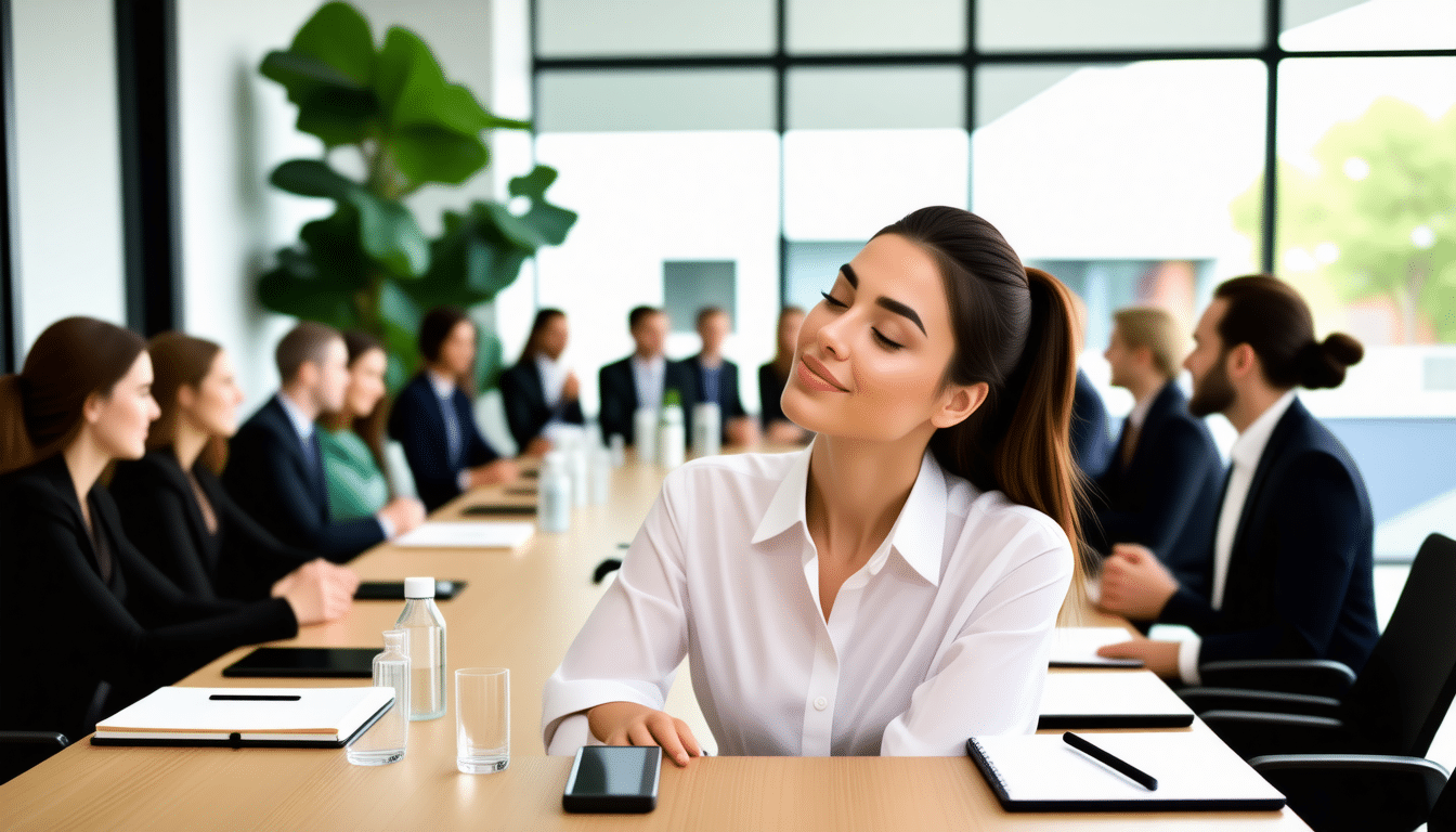 découvrez comment prodiguer un soin du visage discret et efficace, même pendant une réunion fictive, pour allier bien-être et productivité sans interrompre votre journée.