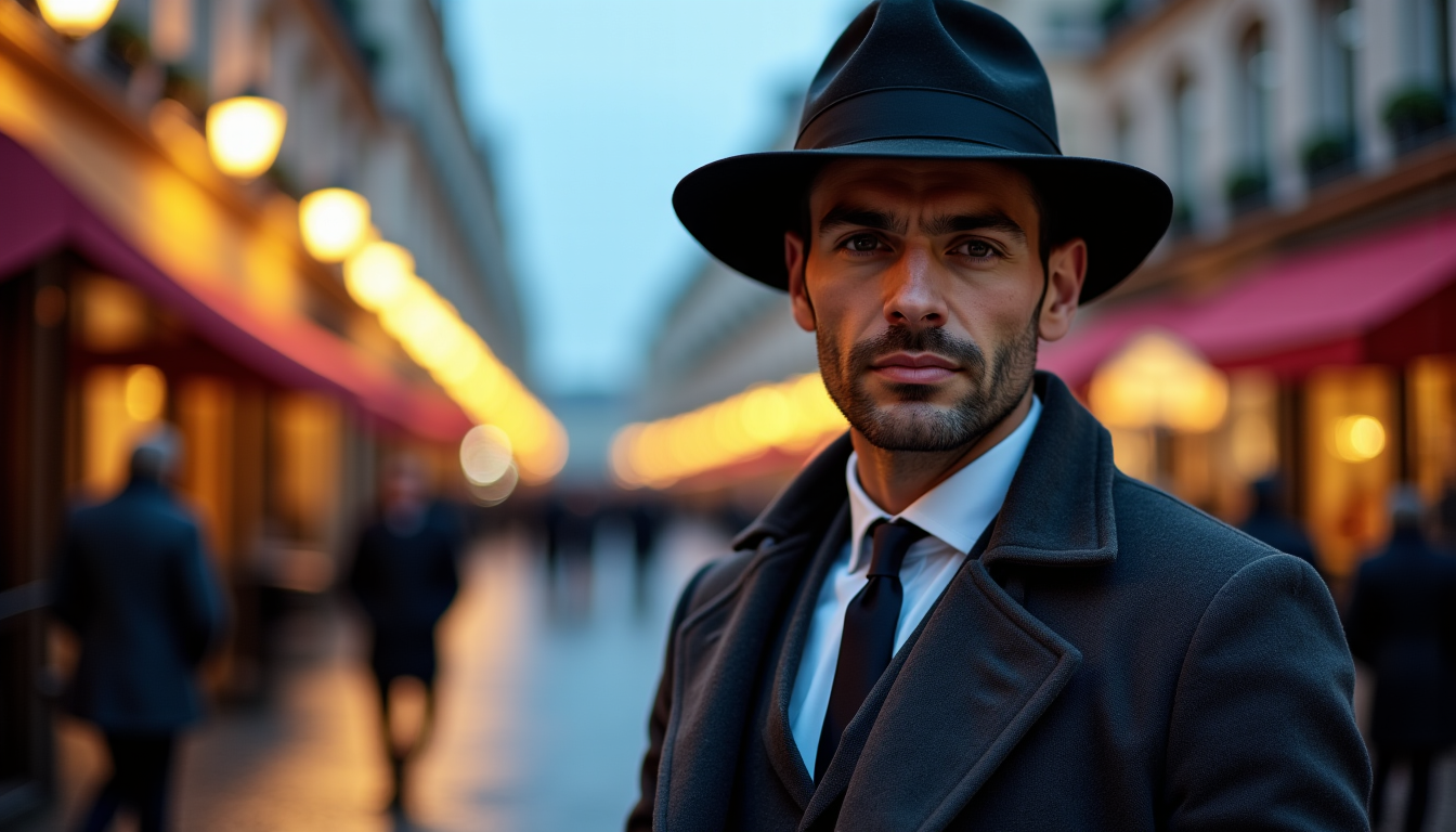 l'art de porter le chapeau avec élégance — cette citation célèbre de frank sinatra illustre parfaitement