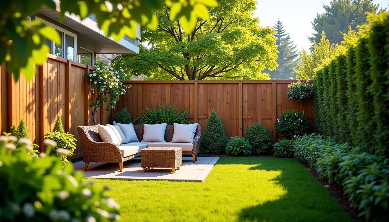 profiter de son jardin sans se faire épier par les voisins ? — lorsque les solutions végétales ne suffisent pas ou