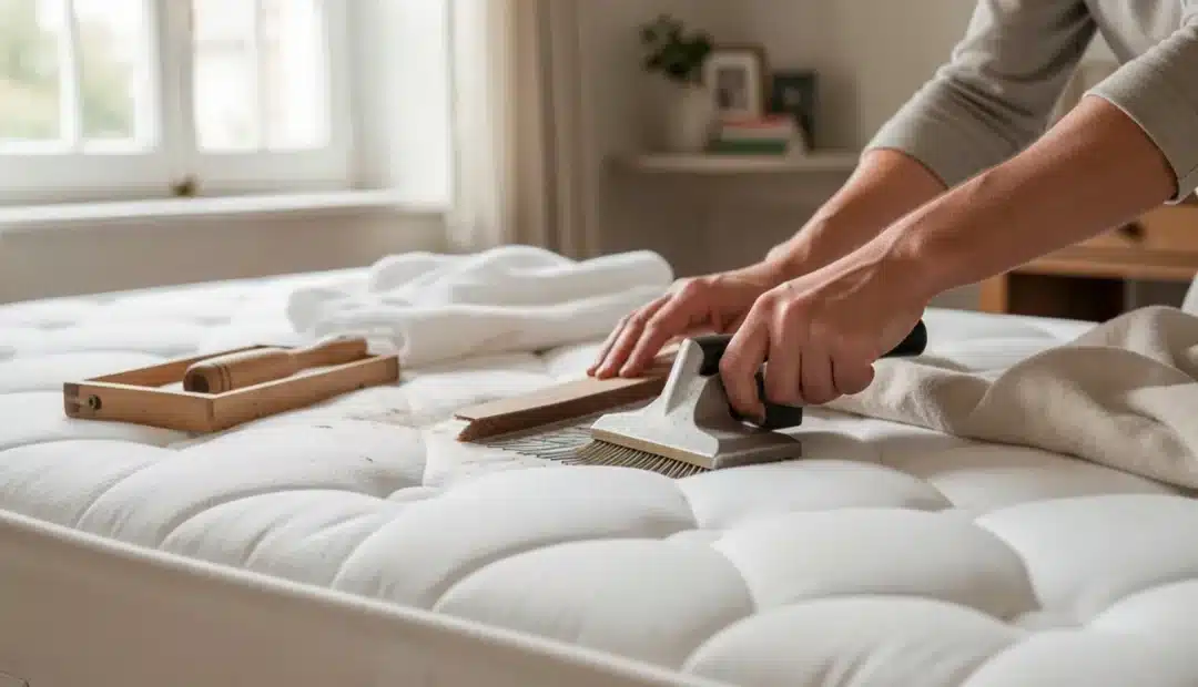 Le matériel pour nettoyer un matelas qui sent mauvais