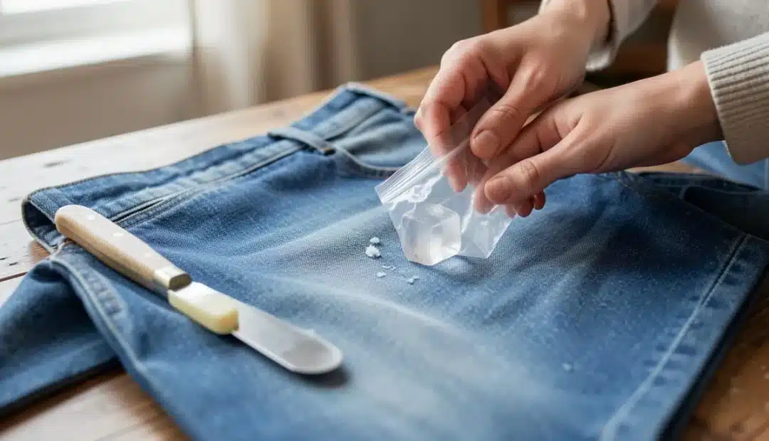 Enlever du sang sur un jean