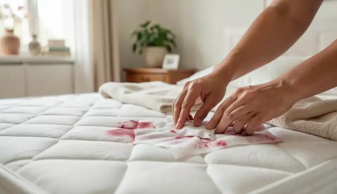 Comment enlever une tache de sang fraîche