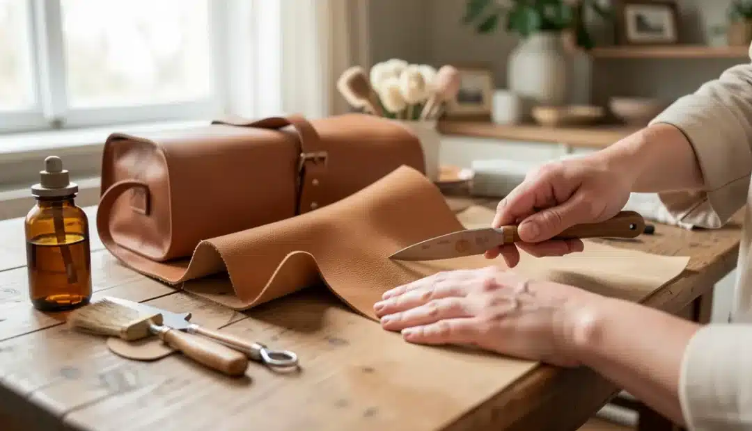 Comment nettoyer un sac en cuir lisse, étape par étape