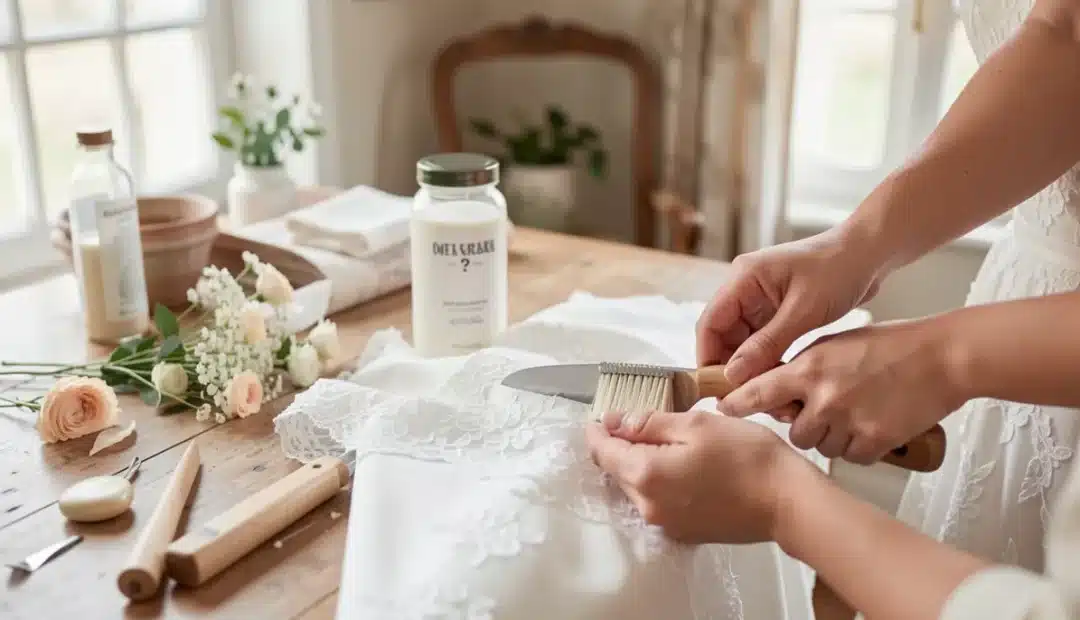 Faire nettoyer sa robe de mariée : où s'adresser